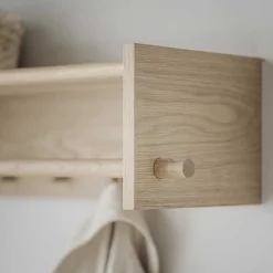 Flurbank & Hängegarderobe Set - Pluta (zweiteilig)