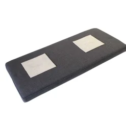 Flurbank mit Türen in Weiß mit Glasfront - Kofi