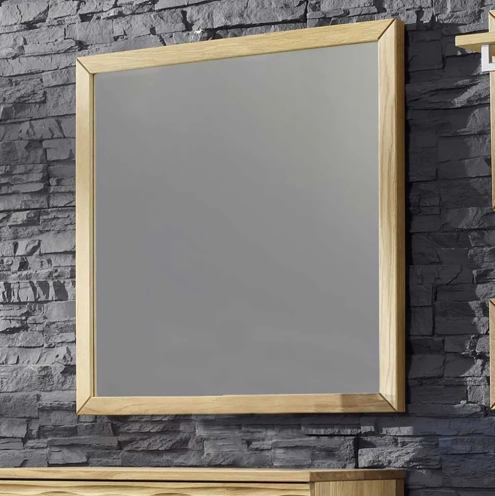 Flurspiegel Natrius aus Wildeiche Massivholz