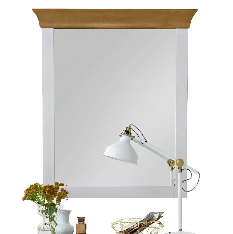 Flurspiegel Sibiuta in Weiß