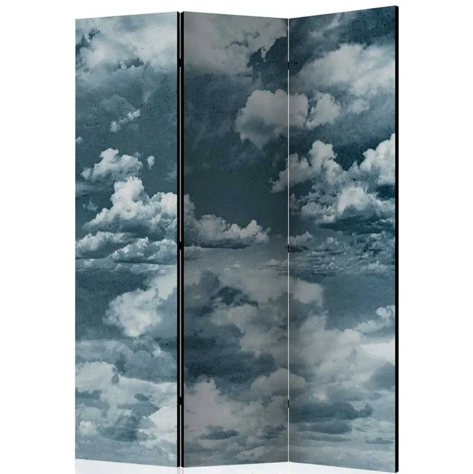 Foto Paravent Himmel voller Wolken - Solcian