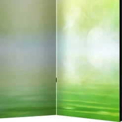 Foto Paravent mit Bambus & Wasser Motiv - Enyi