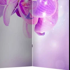 Fotodruck Leinwand Paravent mit Orchideen - Casper