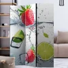 Fotoprint Raumtrenner mit Früchten Wasser Eis - Piratro
