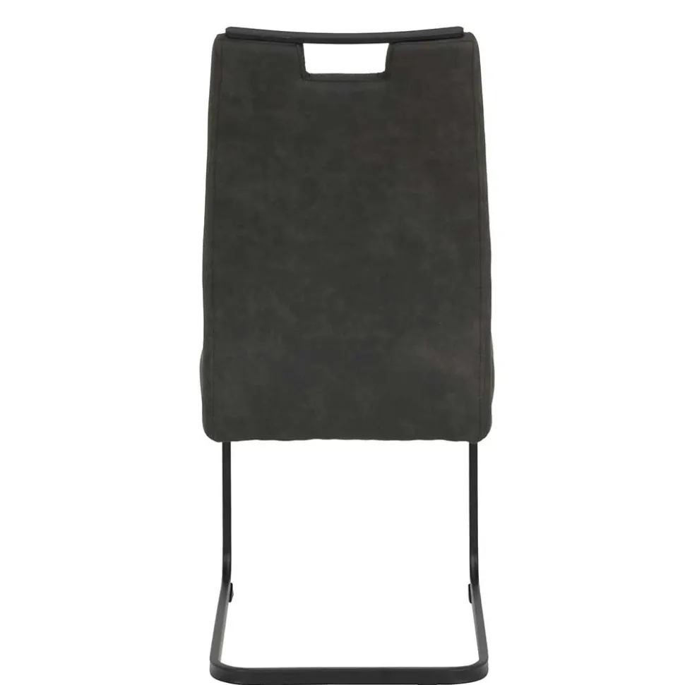 Freischwinger Stuhl mit hoher Lehne - Ivros (Set)