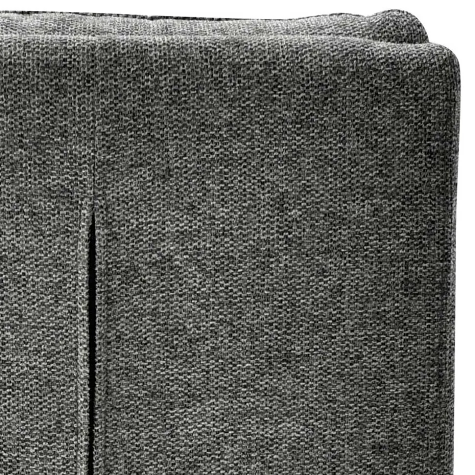 Freischwingerstühle in Grau Strukturstoff - Pizaras (2er Set)