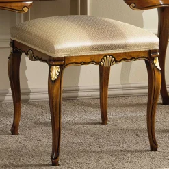 Frisiertisch & Hocker im Italienischen Stil - Carlenna (zweiteilig)