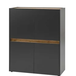 Funktionelle Wohnwand Möbel - Ahilav (fünfteilig)