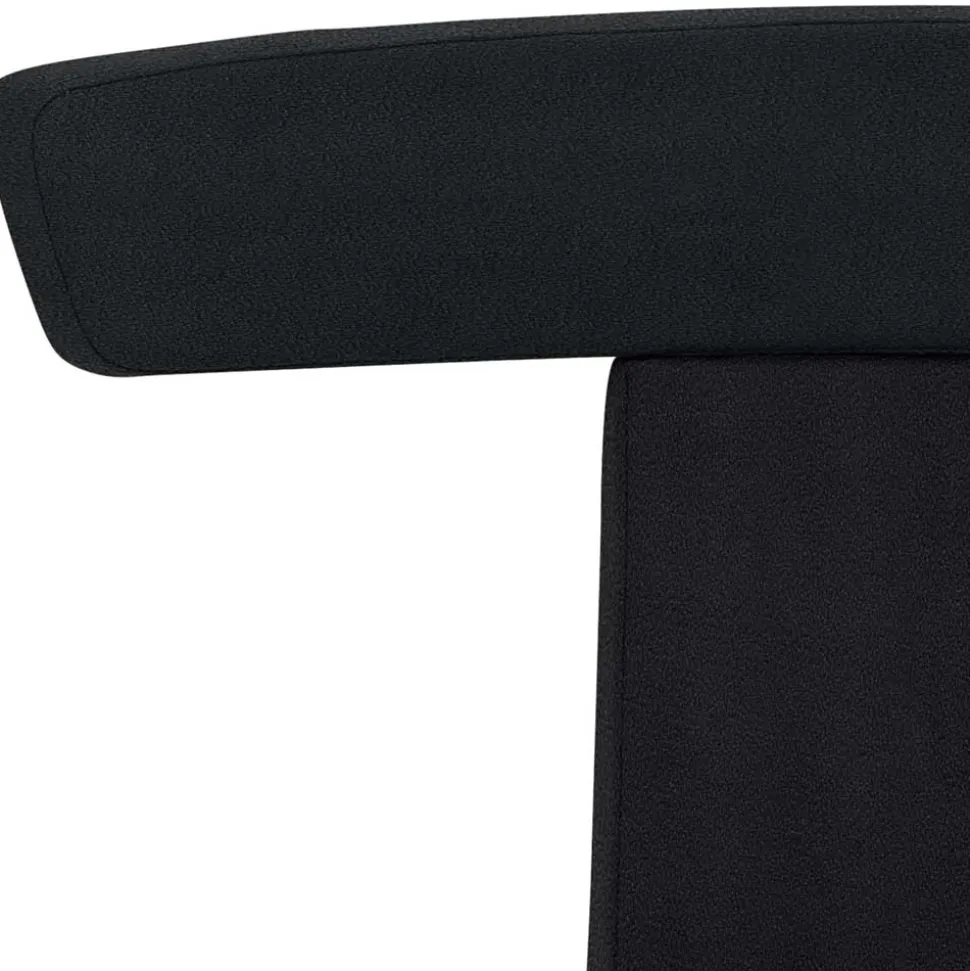 Funktioneller Arbeitshocker mit Lehne & Drehgestell - Kenzy