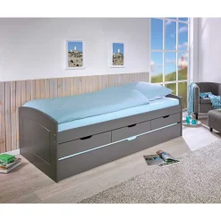 Funktionsbett mit Ausziehbett & Schubladen - Lakeside