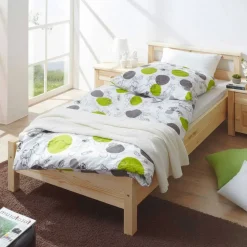 Futonbett Adalberto aus Kiefer Massivholz