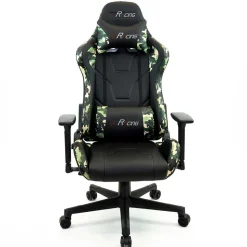Gamer Drehstuhl in Schwarz & Camouflage - Babeny