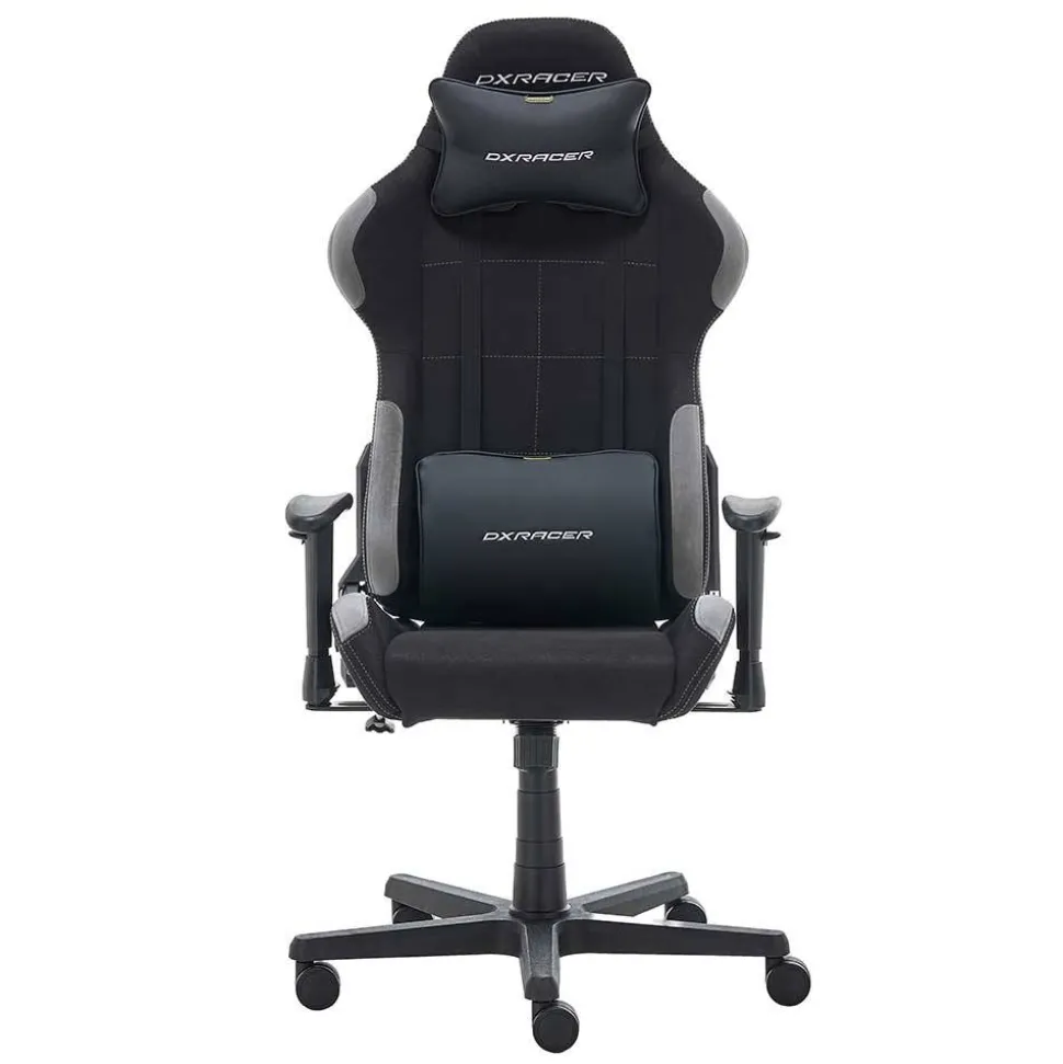 Gaming Chair in Schwarz Grau - Tannilo