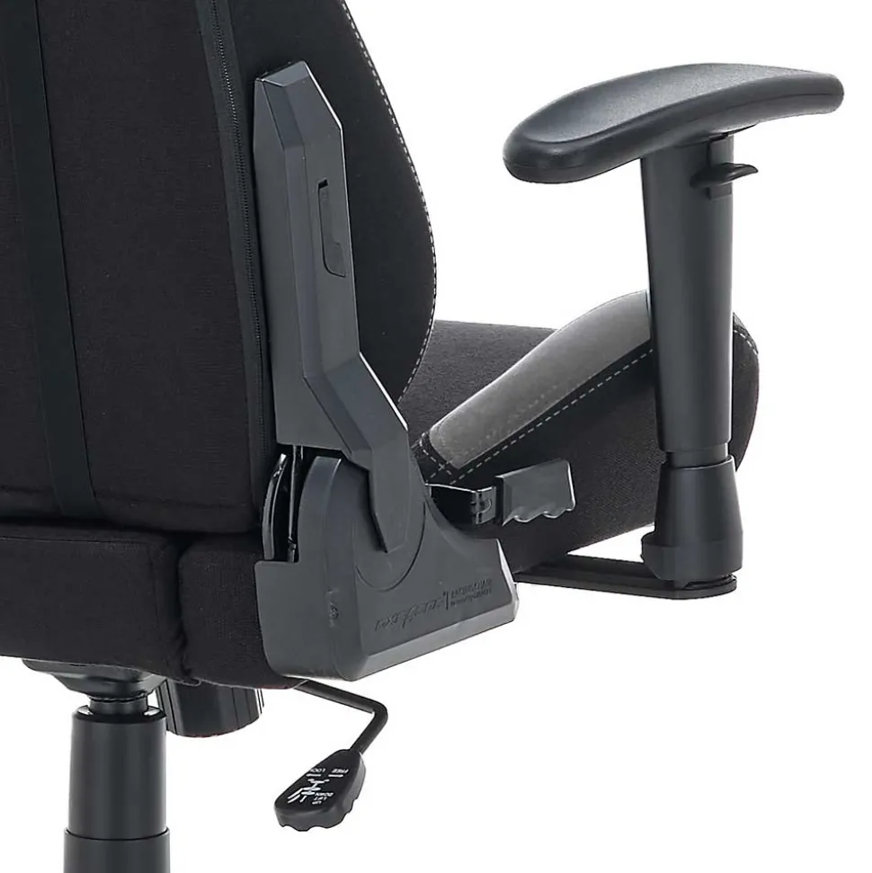 Gaming Chair in Schwarz Grau - Tannilo