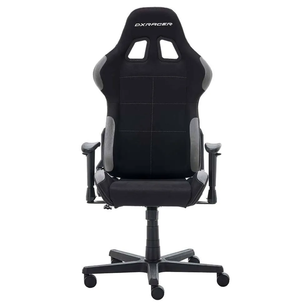 Gaming Chair in Schwarz Grau - Tannilo