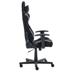 Gaming Chair in Schwarz Grau - Tannilo