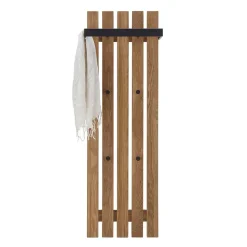 Garderobe aus Eichenholz und Metall - Gangizo