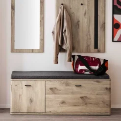 Garderobe Flurbank mit Schuhaufbewahrung - Baiamare