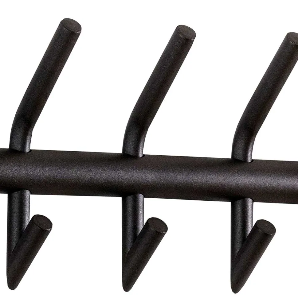 Garderobe Hakenleiste aus Metall Rundrohr - Quoterra