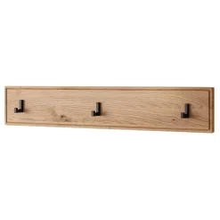 Garderobe Hakenleiste aus Asteiche Massivholz - Zonga