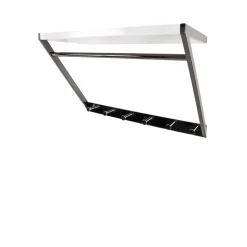 Garderobe Novo in Schwarz Weiß