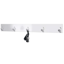 Garderobe Vanadrino in Weiß Hochglanz