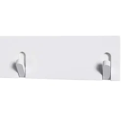 Garderobe Vanadrino in Weiß Hochglanz