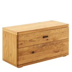 Garderobenbank aus Balkeneiche Massivholz - Robats