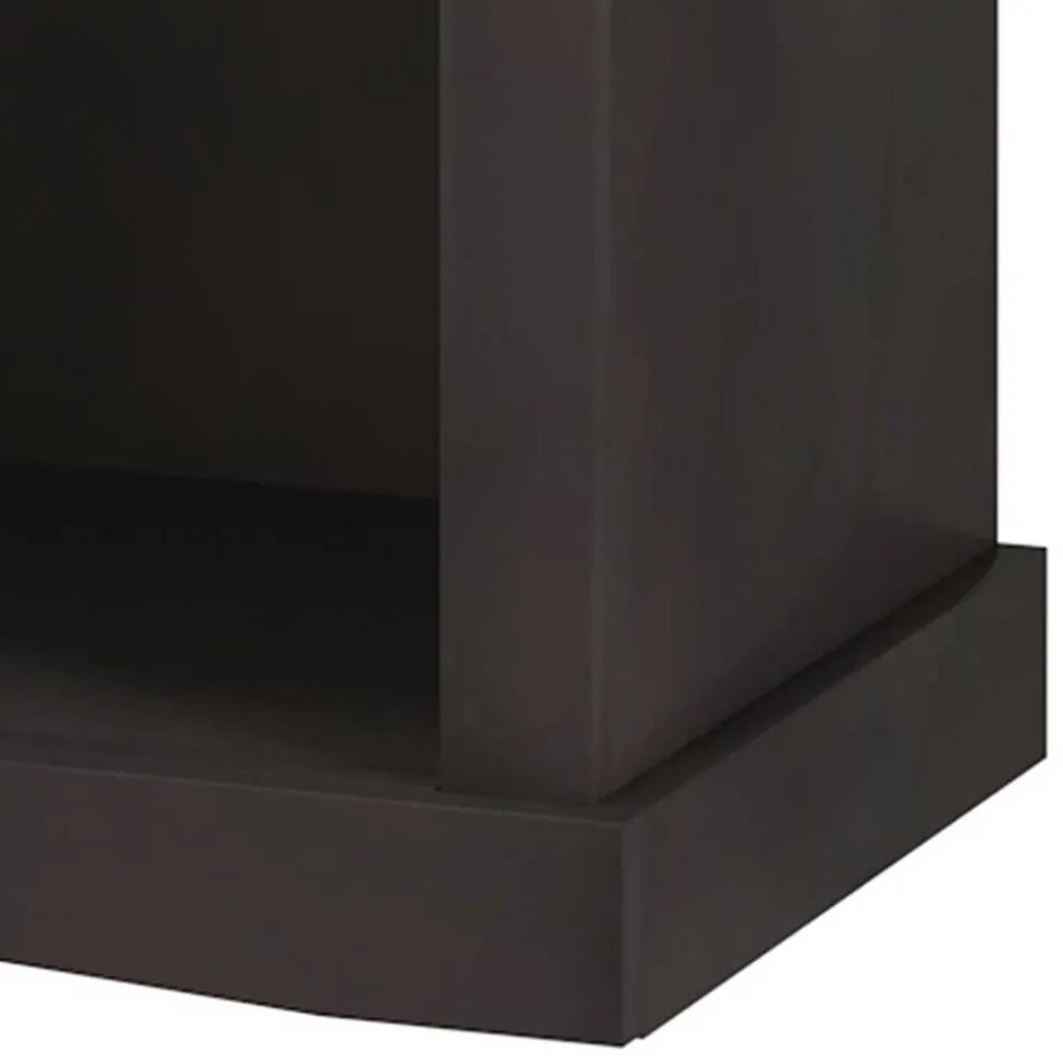 Garderobenbank in Dunkelbraun - Alicudia