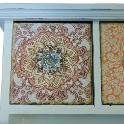 Garderobenpaneel Feeling in Weiß Bunt