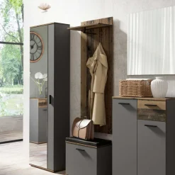 Garderobenpaneel im Altholz Look - Thani