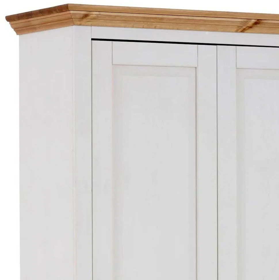 Garderobenschrank im Landhausstil zweifarbig - Axdonira