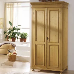 Garderobenschrank Melessa aus Fichte Massivholz