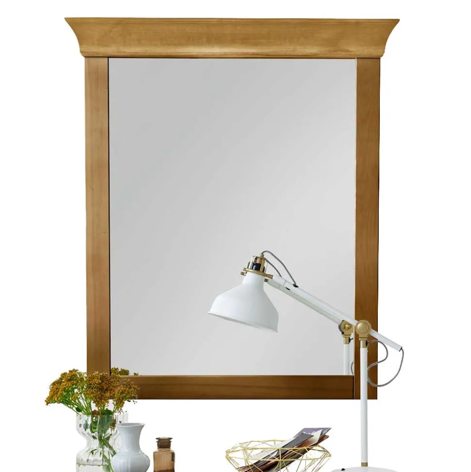 Garderobenspiegel Piatra aus Kiefer Massivholz