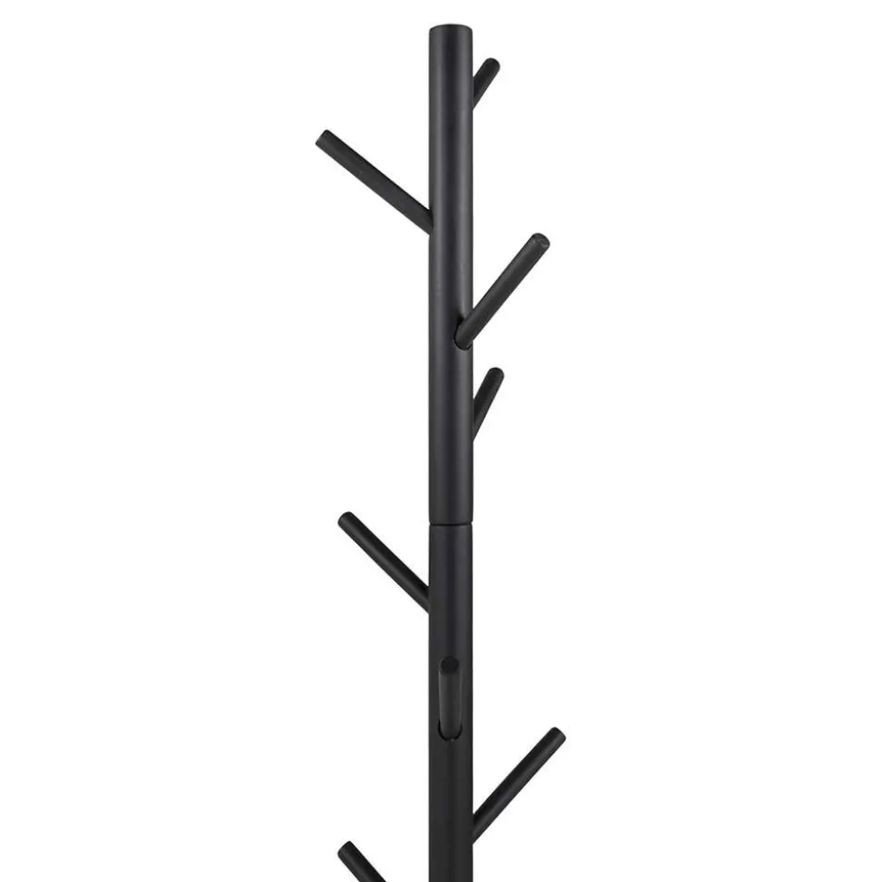 Garderobenständer aus Gummibaum Massivholz - Lurcenia