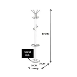 Garderobenständer in Chrom - Linz