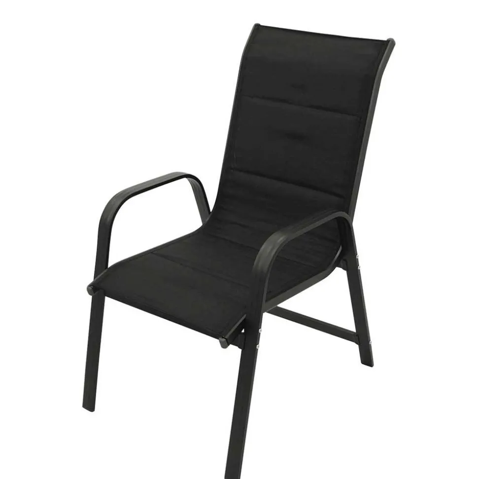 Garten Armlehnenstühle stapelbar - Runicava (2er Set)