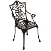 Garten Armlehnstuhl aus Alu Guss - Diomede