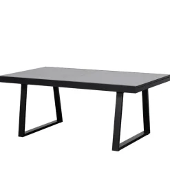 Garten Design-Ausziehtisch mit Glasplatte - Canestro