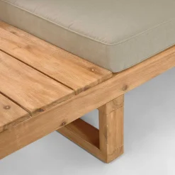 Garten Ecksofa & Tisch aus Akazie - Captino (zweiteilig)