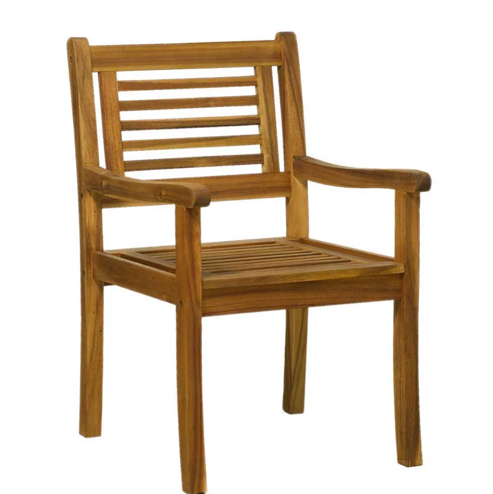 Garten Essgruppe aus Akazie massiv - Jawa (fünfteilig)