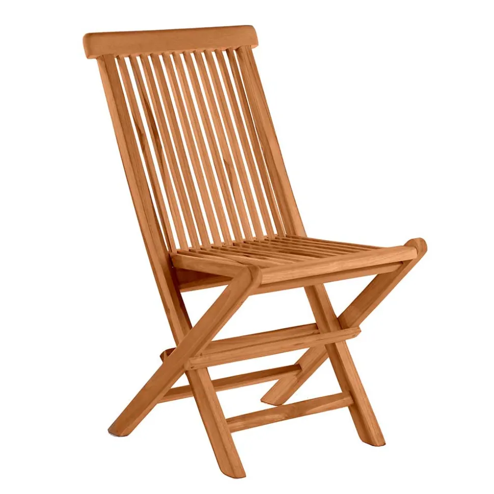 Garten Klappstühle aus Holz - Klahuma (2er Set)