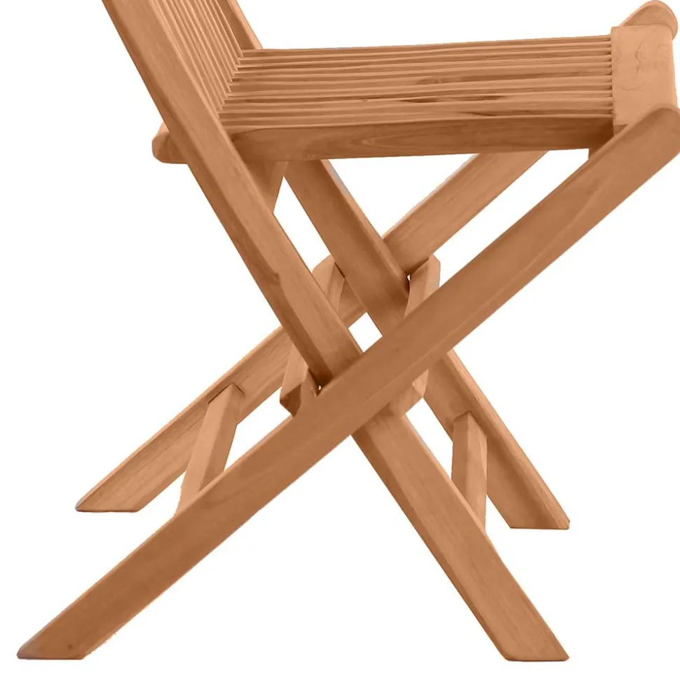 Garten Klappstühle aus Holz - Klahuma (2er Set)