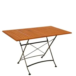 Garten Klapptisch aus Eukalyptusholz & Stahl - Nesaris
