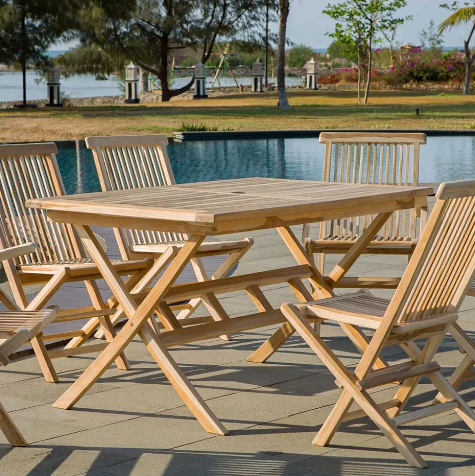 Garten Klapptisch 135x75x85 cm - Klahuma