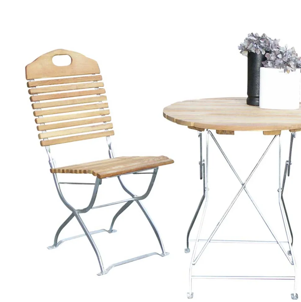 Garten Sitzgruppe Juliama aus Robinie massiv (dreiteilig)