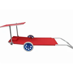 Garten- und Strandliege auf Rollen - Padmas