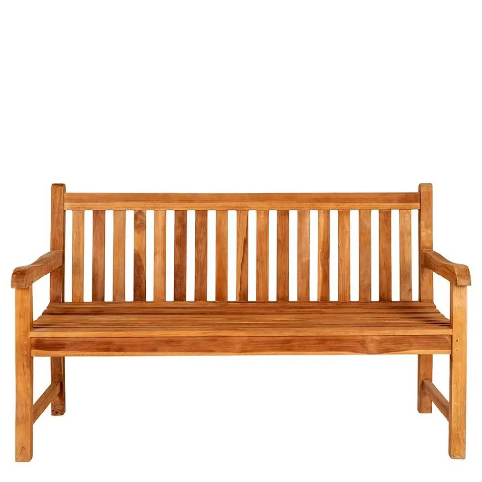 Gartenbank aus Teak Massivholz geölt - Stamfort