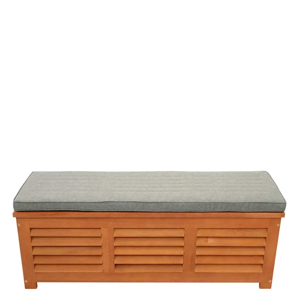 Gartenbox Kissenbox aus Eukalyptusholz - Chancy