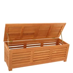 Gartenbox Kissenbox aus Eukalyptusholz - Chancy